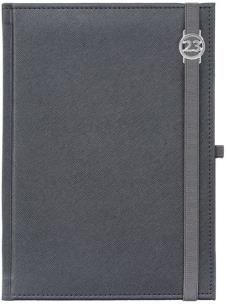 Opakowanie Kalendarz 2023 B6 dzienny Cross z gumką srebrny