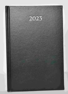 Opakowanie Kalendarz 2023 B6 dzienny divas czarny