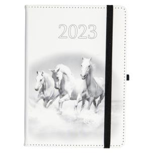 Opakowanie Kalendarz 2023 B6 dzienny Jazz konie ELEFANT