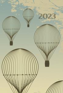 Opakowanie Kalendarz 2023 B6 dzienny soft balony