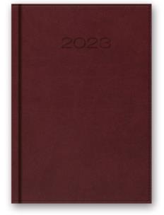 Opakowanie Kalendarz 2023 B6 dzienny vivella bordo