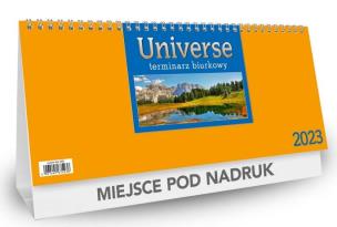 Opakowanie Kalendarz 2023 biurkowy stojący żółty