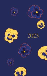 Okładka książki Kalendarz 2023 Bratki