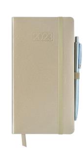 Okładka książki Kalendarz 2023 DL TDW LUX z gumką mix