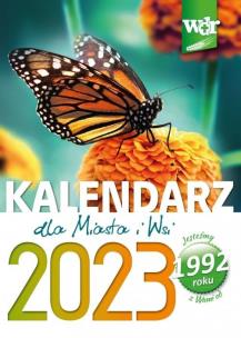 Kalendarz 2023 dla Miasta i Wsi. Autor:   Praca zbiorowa. Multiszop.pl Okładka książki Kalendarz 2023 dla Miasta i Wsi
