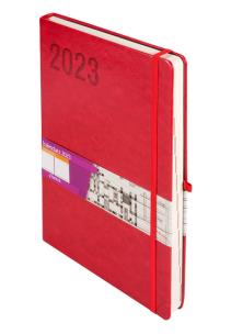 Opakowanie Kalendarz 2023 Formalizm A4 czerwony DNS ANTRA