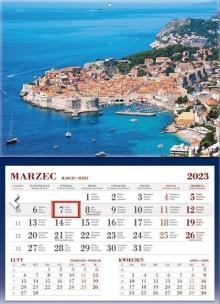 Opakowanie Kalendarz 2023 jednodzielny Dubrownik