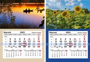 Okładka książki Kalendarz 2023 Jednodzielny LUX MIX