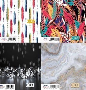 Opakowanie Kalendarz 2023 Kieszonkowy mały MIX AVANTI