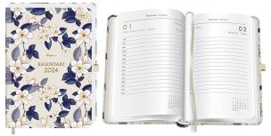 Opakowanie Kalendarz 2023 książkowy A5/384K Mat+UV Bloom