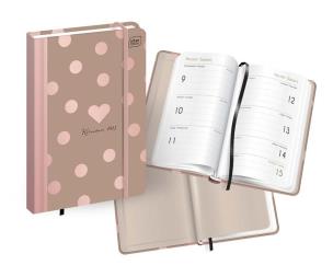 Opakowanie Kalendarz 2023 książkowy B6/192K Metallic Dots