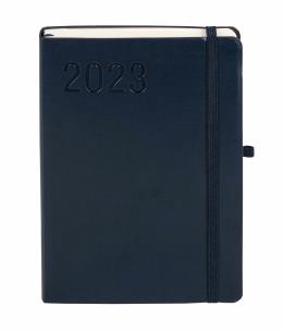 Okładka książki Kalendarz 2023 Minimalizm A5 granatowy DNS