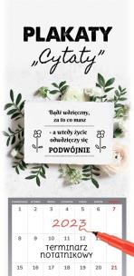 Opakowanie Kalendarz 2023 Notatnikowy Cytaty ARTSEZON