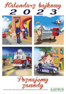 Okładka książki Kalendarz 2023 Poznajemy zawody