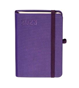 Okładka książki Kalendarz 2023 Rubi A6 fioletowy TDW