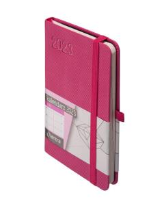 Okładka książki Kalendarz 2023 Rubi A6 różowy TDW ANTRA