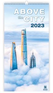 Kalendarz 2023 ścienny Above the City. Wydawca: Helma kalendarze. Multiszop.pl Opakowanie Kalendarz 2023 ścienny Above the City