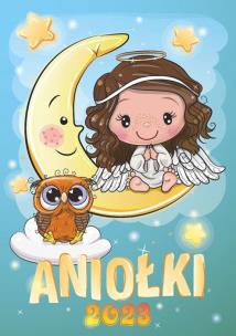 Okładka książki Kalendarz 2023 ścienny Aniołki
