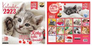 Opakowanie Kalendarz 2023 ścienny Classic Koty