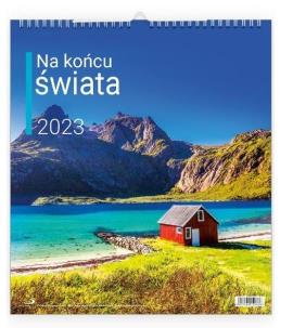 Opakowanie Kalendarz 2023 ścienny - Na końcu świata