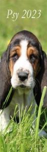 Opakowanie Kalendarz 2023 Ścienny pasek Psy