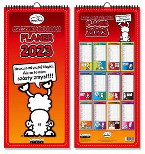 Opakowanie Kalendarz 2023 ścienny planer Sheepworld Szczery