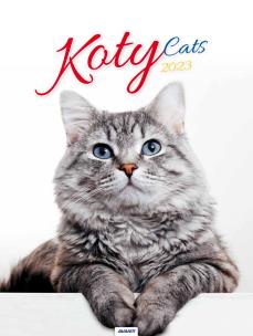 Opakowanie Kalendarz 2023 Ścienny spirala Koty AVANTI