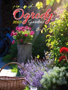 Opakowanie Kalendarz 2023 Ścienny spirala Ogrody AVANTI