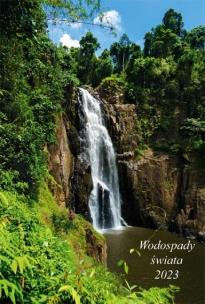 Opakowanie Kalendarz 2023 Ścienny wieloplanszowy Wodospady