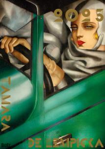 Okładka książki Kalendarz 2023 Tamara Łempicka gold