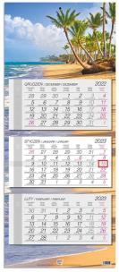 Opakowanie Kalendarz 2023 trojdz głowka płaska Dominikana