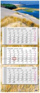 Opakowanie Kalendarz 2023 trójdzielny Bałtyk