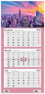 Opakowanie Kalendarz 2023 Trójdzielny Nowy Jork