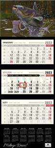 Opakowanie Kalendarz 2023 trójdzielny ryba KT-2 V25