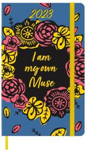 Kalendarz 2023 tygodniowy 12ML Frida Kahlo blue. Wydawca: Moleskine. Multiszop.pl Opakowanie Kalendarz 2023 tygodniowy 12ML Frida Kahlo blue