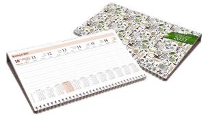 Opakowanie Kalendarz 2023 tygodniowy leżący na podstawce