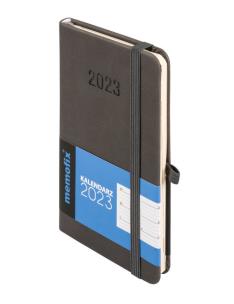 Opakowanie Kalendarz 2023 Vivella Memofix A6 grafitowy TDW