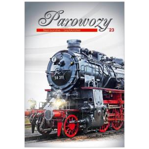 Opakowanie Kalendarz 2023 Wieloplanszowy Parowozy