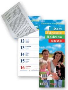Kalendarz 2023 Zdzierak Dom Zdrowie Rodzina. Wydawca: Kastor. Multiszop.pl Opakowanie Kalendarz 2023 Zdzierak Dom Zdrowie Rodzina