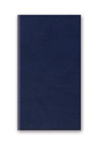 Opakowanie Kalendarz 2024 11T A6 NIEBIESKI KIESZONKOWY