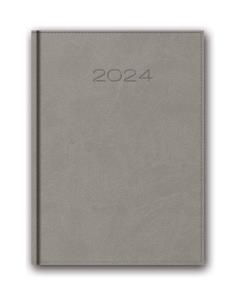 Opakowanie Kalendarz 2024 21D A5 SZARY KSIĄŻKOWY