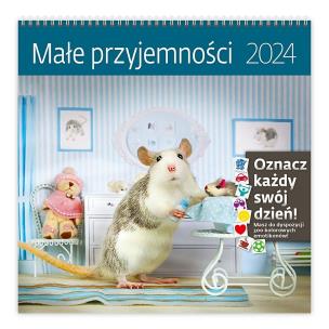 Opakowanie Kalendarz 2024 30x30 Małe przyjemności HELMA