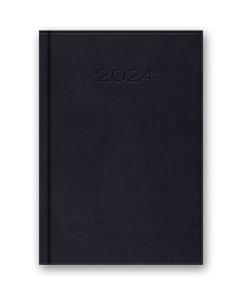 Opakowanie Kalendarz 2024 41D B6 GRANATOWY KSIĄŻKOWY