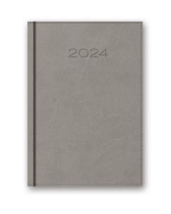 Opakowanie Kalendarz 2024 41D B6 SZARY KSIĄŻKOWY