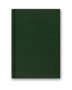 Opakowanie Kalendarz 2024 41D B6 ZIELONY KSIĄŻKOWY