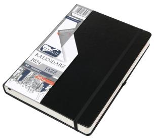 Opakowanie Kalendarz 2024 A4 dzienny Jazz czarny