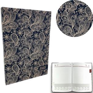 Opakowanie Kalendarz 2024 A4 dzienny soft touch Beż Denim