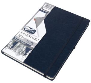 Opakowanie Kalendarz 2024 A4 tygodniowy Jazz granatowy