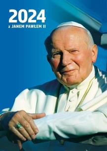 Opakowanie Kalendarz 2024 A4 z Janem Pawłem II