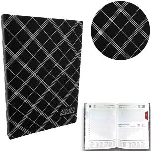 Opakowanie Kalendarz 2024 A5 dzienny sb/nd razem Kratka BW